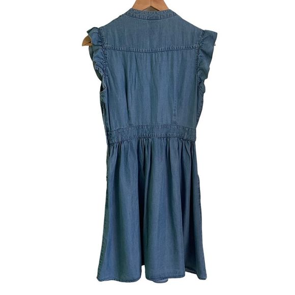 H&M Denim Dress with Ruffle Trim - Picture 5 of 7